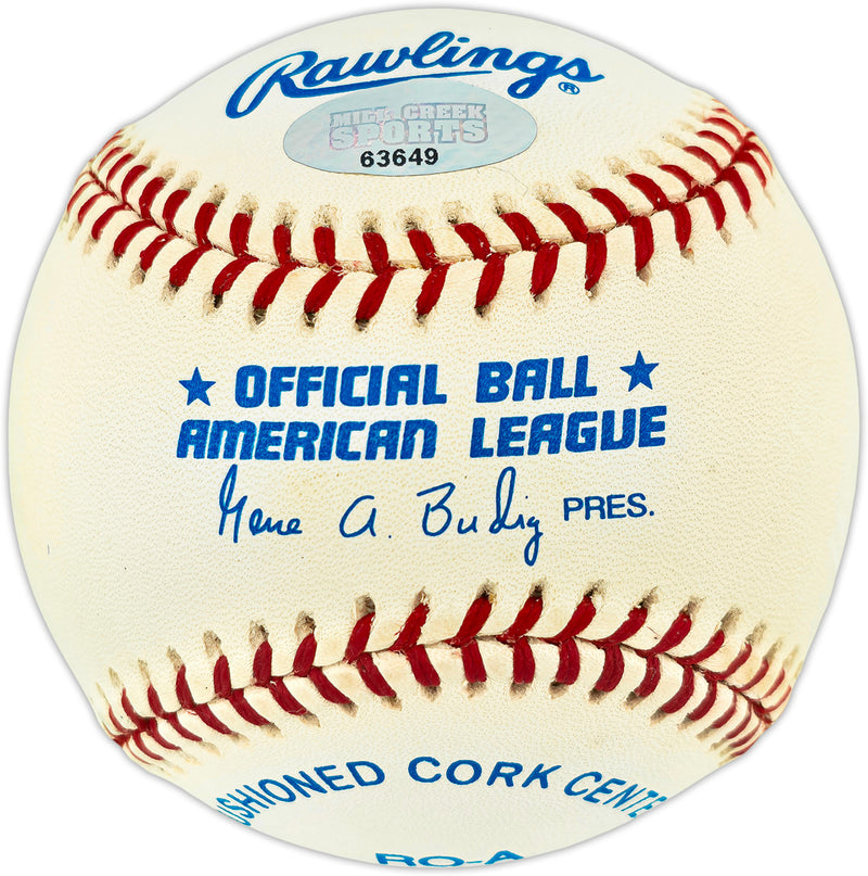 Ryan Anderson Autographed Official AL Baseball Seattle Mariners MCS Holo #63649