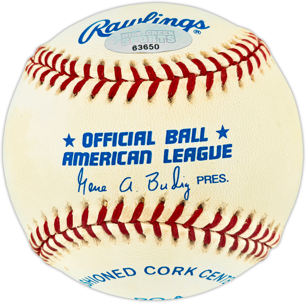 Ryan Anderson Autographed Official AL Baseball Seattle Mariners MCS Holo #63650