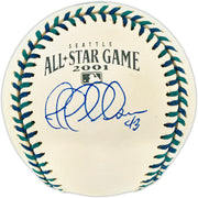 Jeff Nelson Autographed Official 2001 All Star Game Logo Baseball Seattle Mariners MCS Holo #63672