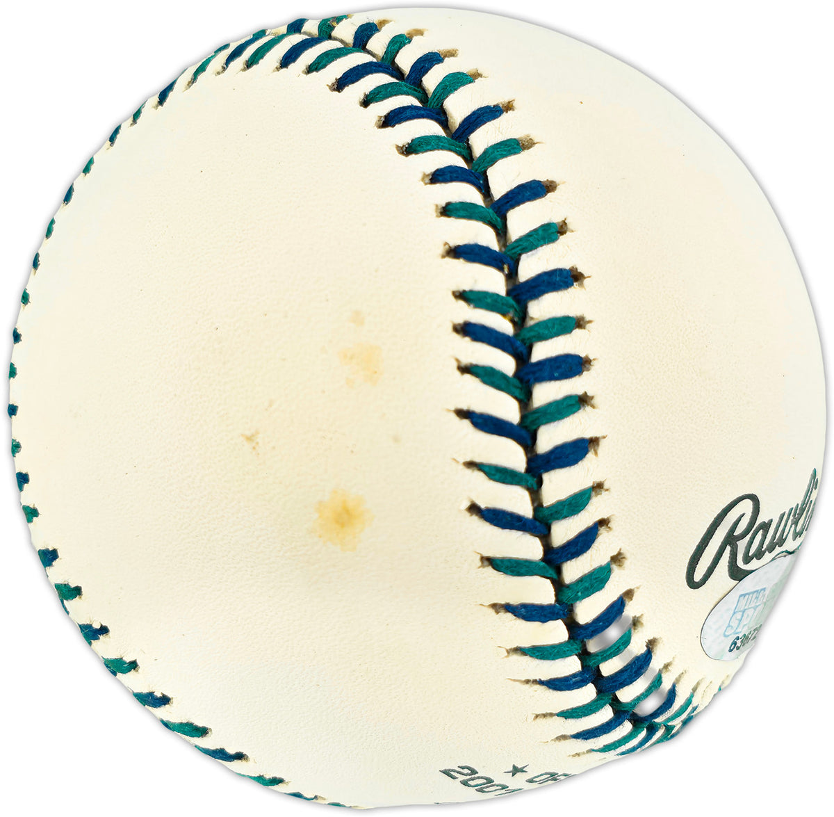 Jeff Nelson Autographed Official 2001 All Star Game Logo Baseball Seattle Mariners MCS Holo #63672