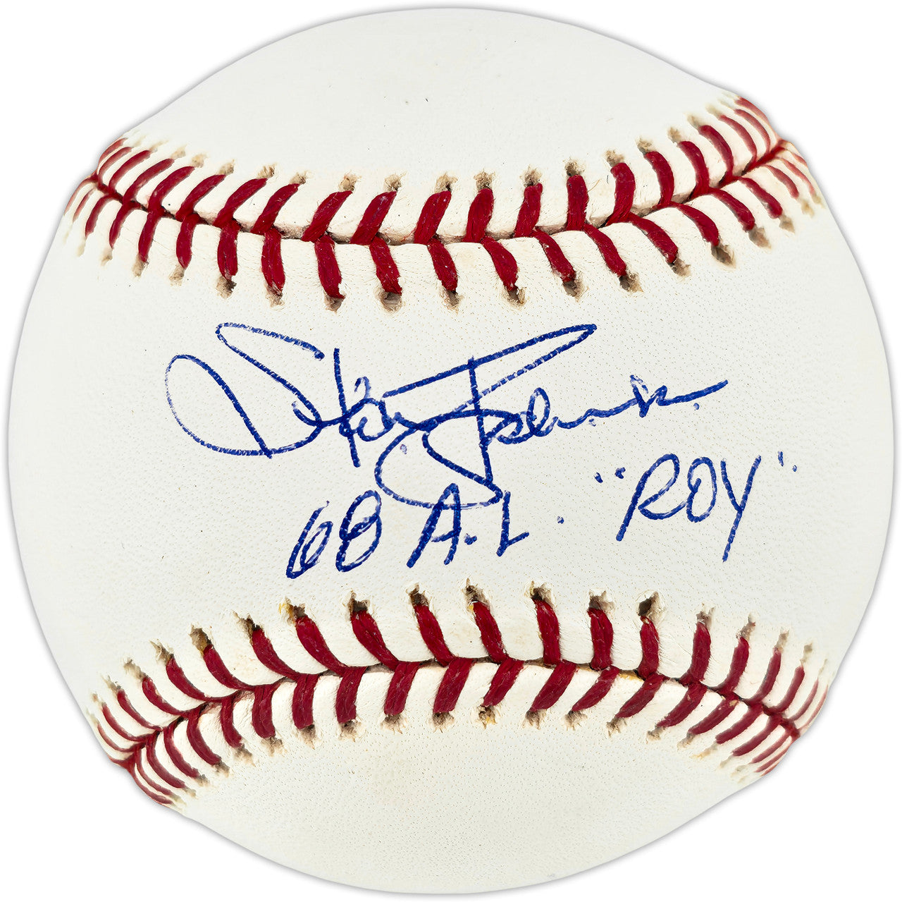 Stan Bahnsen Autographed Official MLB Baseball New York Yankees "68 A.L. ROY" TriStar Holo #6195364