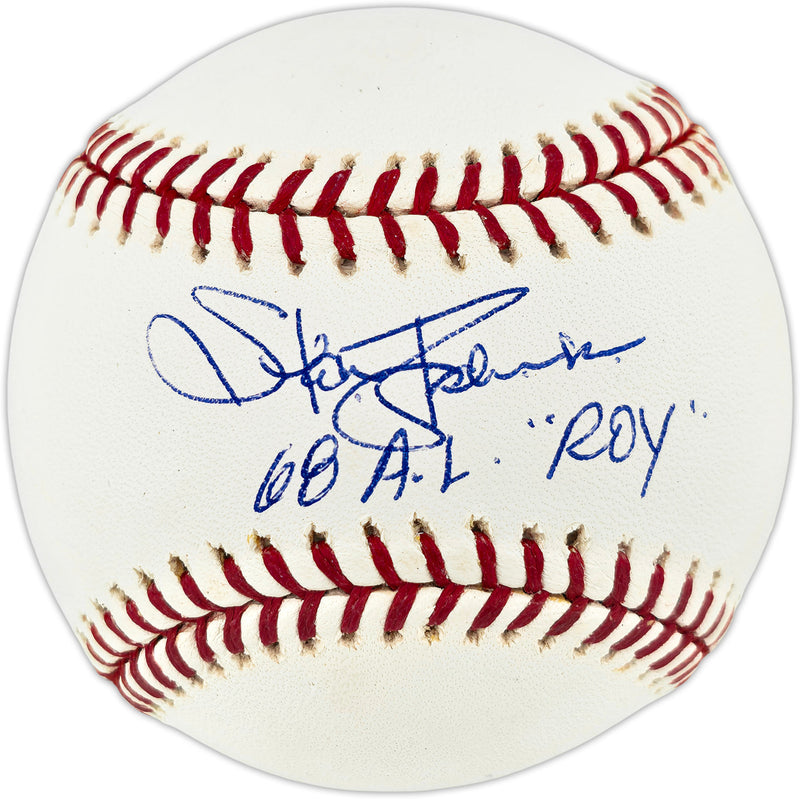 Stan Bahnsen Autographed Official MLB Baseball New York Yankees "68 A.L. ROY" TriStar Holo #6195364