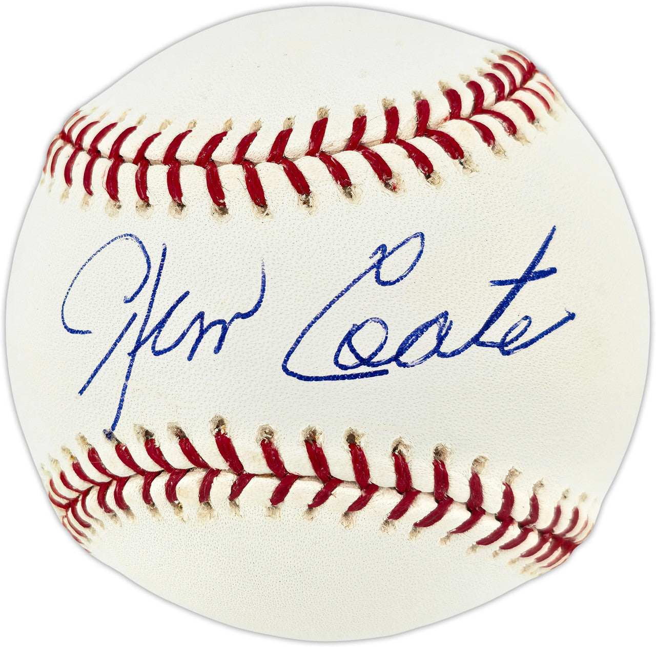 Jim Coates Autographed Official MLB Baseball New York Yankees TriStar Holo #6201576