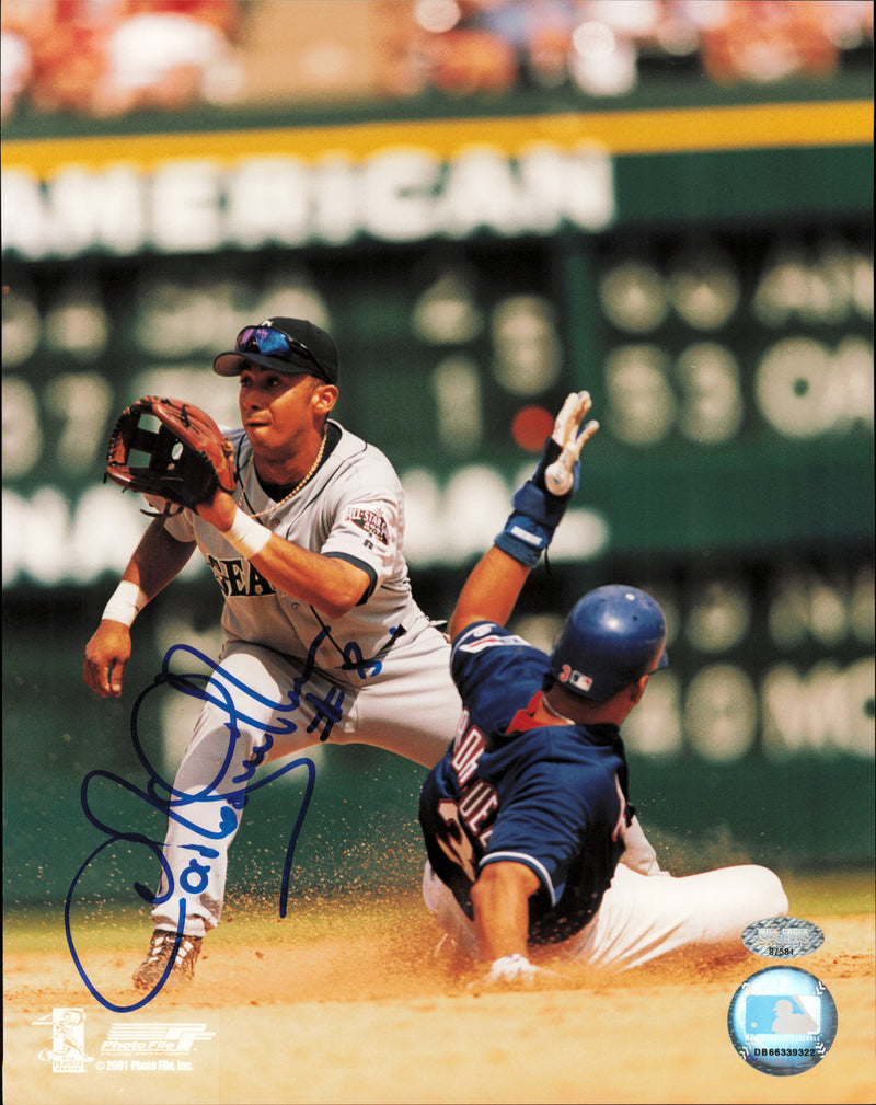 Carlos Guillen Autographed 8x10 Photo Seattle Mariners MCS Holo #87582
