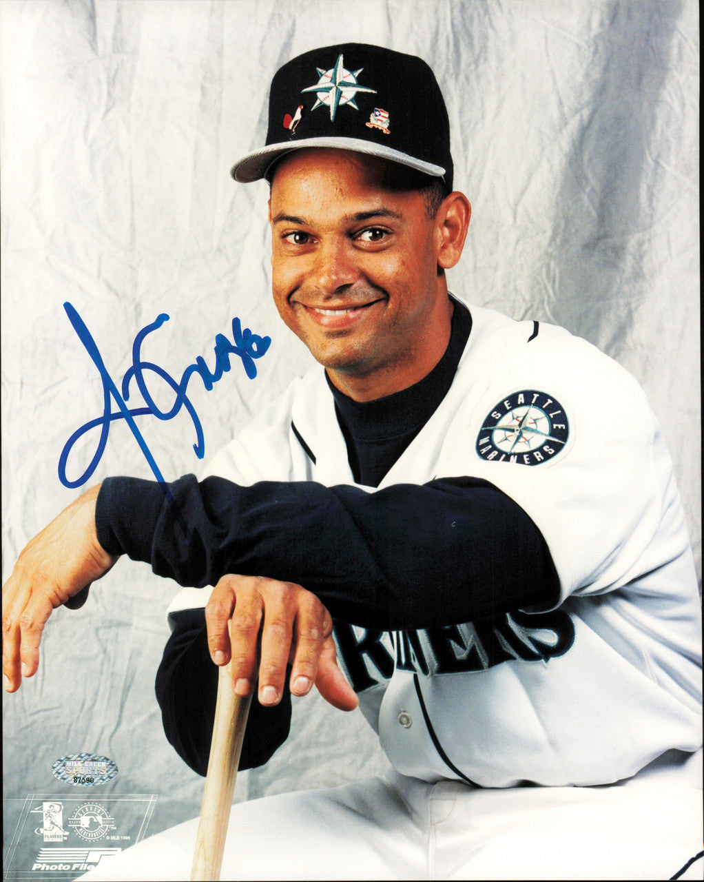 Joey Cora Autographed 8x10 Photo Seattle Mariners MCS Holo #87590