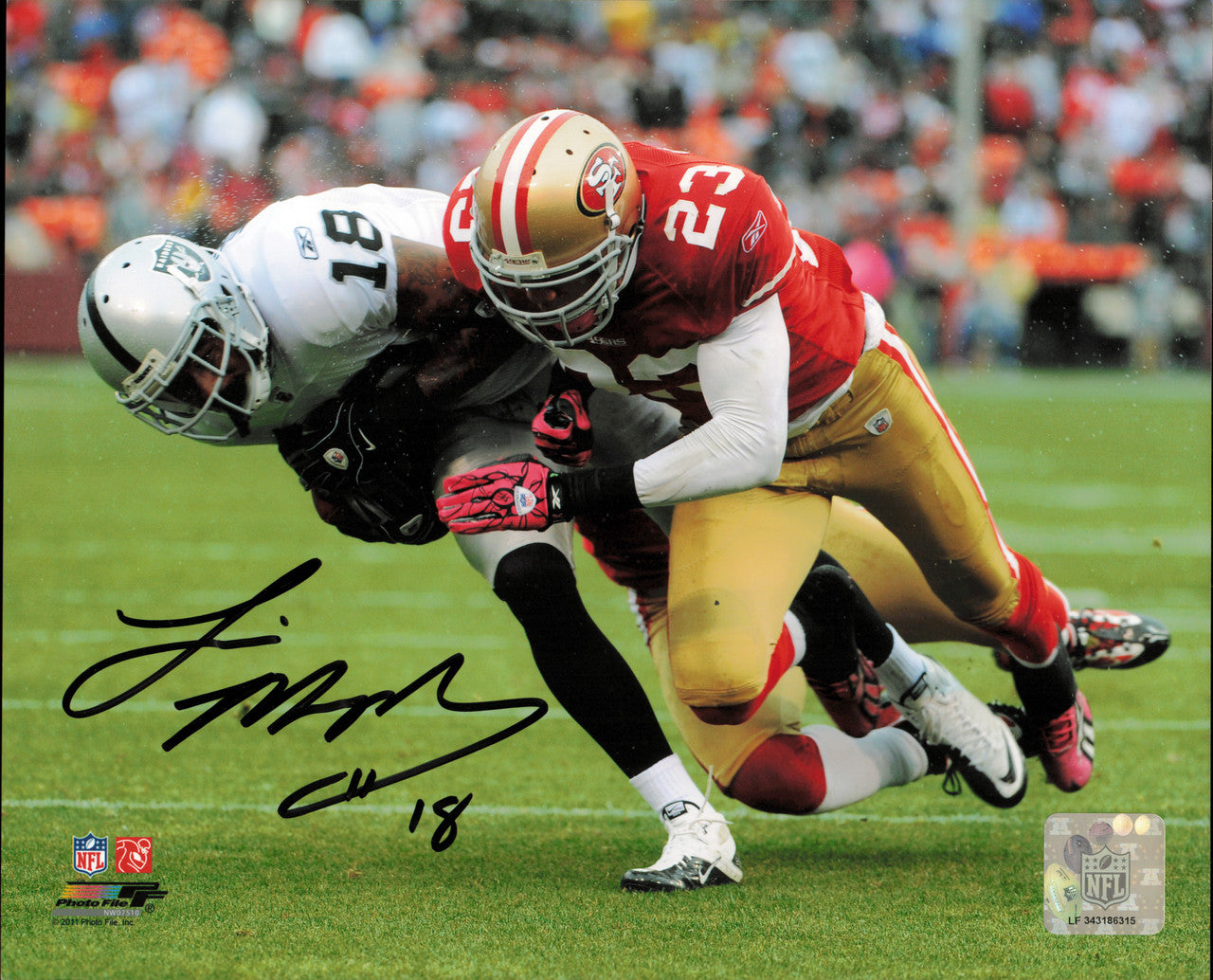 Louis Murphy Autographed 8x10 Photos (14 Count Lot) Oakland Raiders SKU #258175