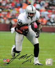 Louis Murphy Autographed 8x10 Photos (14 Count Lot) Oakland Raiders SKU #258176