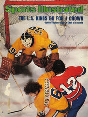 Rogie Vachon Autographed 8x11 Sports Illustrated Cover LA Kings SKU #258172