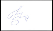 David Shaw Autographed 3x5 Index Cards (14 Count Lot) Boston Bruins SKU #258127