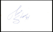 David Shaw Autographed 3x5 Index Cards (14 Count Lot) Boston Bruins SKU #258127