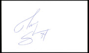 David Shaw Autographed 3x5 Index Cards (14 Count Lot) Boston Bruins SKU #258127