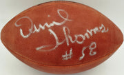 Derrick Thomas Autographed Official NFL Leather Game Football Kansas City Chiefs JSA #XX99561
