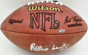 Reggie White Autographed Official NFL Leather Game Football Green Bay Packers PSA/DNA #AN83013