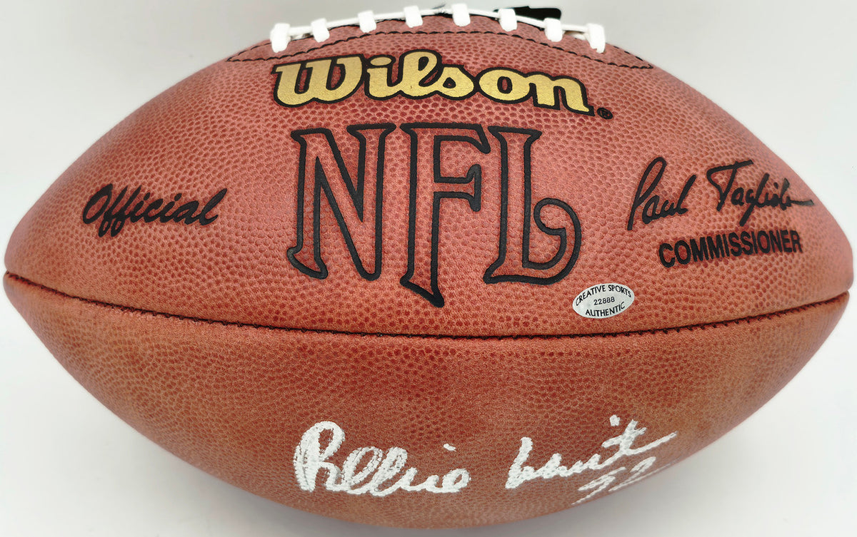 Reggie White Autographed Official NFL Leather Game Football Green Bay Packers PSA/DNA #AN83013