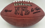 Roger Staubach Autographed Official NFL Leather Game Football Dallas Cowboys JSA #H73100