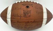1965 NFL Champions Green Bay Packers Team Autographed Official NFL Leather MacGregor Football With 48 Signatures Including Vince Lombardi Beckett BAS #AE65522