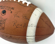 1965 NFL Champions Green Bay Packers Team Autographed Official NFL Leather MacGregor Football With 48 Signatures Including Vince Lombardi Beckett BAS #AE65522