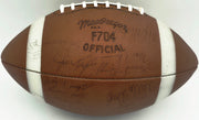 1965 NFL Champions Green Bay Packers Team Autographed Official NFL Leather MacGregor Football With 48 Signatures Including Vince Lombardi Beckett BAS #AE65522