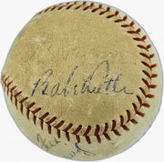 1930's Greats Autographed Official AL Baseball With 14 Signatures Including Babe Ruth, Lou Gehrig & Jimmie Foxx PSA/DNA #AP04956