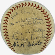 1930's Greats Autographed Official AL Baseball With 14 Signatures Including Babe Ruth, Lou Gehrig & Jimmie Foxx PSA/DNA #AP04956