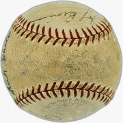1930's Greats Autographed Official AL Baseball With 14 Signatures Including Babe Ruth, Lou Gehrig & Jimmie Foxx PSA/DNA #AP04956