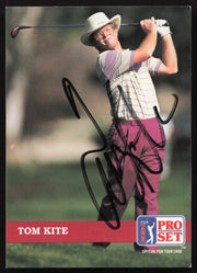 Tom Kite Autographed 1992 Pro Set Card #32 SKU #258300