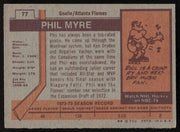 Phil Myre Autographed 1973-74 Topps Card #77 Atlanta Flames SKU #258302