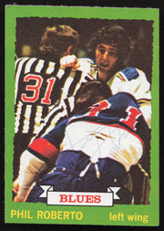 Phil Roberto Autographed 1973-74 Topps Card #151 St. Louis Blue SKU #258309