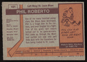 Phil Roberto Autographed 1973-74 Topps Card #151 St. Louis Blue SKU #258309