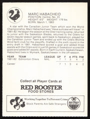 Marc Habscheid Autographed 1982-83 Red Rooster Rookie Card Edmonton Oilers SKU #258357