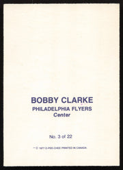 Bobby Clarke Autographed 1977-78 Glossy O-Pee-Chee Card #3 Philadelphia Flyers SKU #258447
