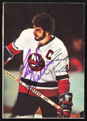 Clark Gillies Autographed 1977-78 Glossy O-Pee-Chee Card #6 New York Islanders SKU #258451