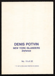 Denis Potvin Autographed 1977-78 Glossy O-Pee-Chee Card #15 New York Islanders SKU #258452