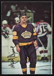 Marcel Dionne Autographed 1977-78 Glossy O-Pee-Chee Card #4 Los Angeles Kings SKU #258453