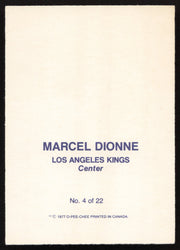 Marcel Dionne Autographed 1977-78 Glossy O-Pee-Chee Card #4 Los Angeles Kings SKU #258453