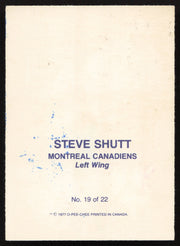 Steve Shutt Autographed 1977-78 Glossy O-Pee-Chee Card #19 Montreal Canadiens SKU #258454