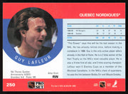 Guy Lafleur Autographed 1990-91 Pro Set Card #250 Quebec Nordiques SKU #258498