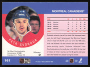 Petr Svoboda Autographed 1990-91 Pro Set Card #161 Montreal Canadiens SKU #258506