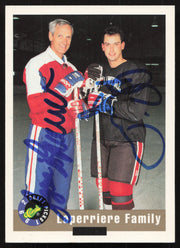 Jacques & Daniel Laperriere Autographed 1992-93 Classic Card #57 SKU #258530