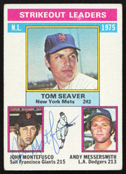 John Montefusco Autographed 1976 Topps Card #203 San Francisco Giants SKU #258578