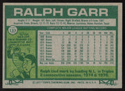 Ralph Garr Autographed 1977 Topps Card #133 Chicago White Sox SKU #258642