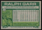 Ralph Garr Autographed 1977 Topps Card #133 Chicago White Sox SKU #258643