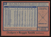 Reggie Smith Autographed 1978 Topps Card #168 Los Angeles Dodgers SKU #258656