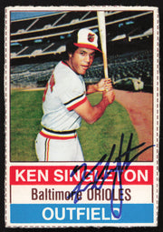 Ken Singleton Autographed 1976 Hostess Card #76 Baltimore Orioles SKU #258706