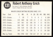 Bob Bobby Grich Autographed 1977 Hostess Card #131 California Angels SKU #258718