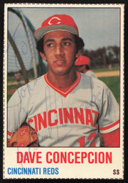 Dave Concepcion Autographed 1978 Hostess Card #108 Cincinnati Reds "To John" SKU #258721