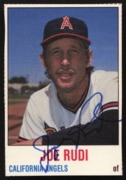Joe Rudi Autographed 1978 Hostess Card #114 California Angels SKU #258735
