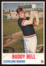 Buddy Bell Autographed 1978 Hostess Card #15 Cleveland Indians SKU #258742