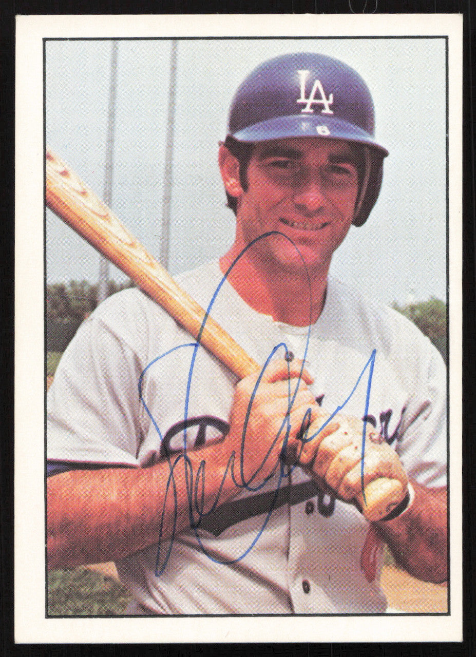 Steve Garvey Autographed 1975-76 SSPC Card #77 Los Angeles Dodgers SKU #258749