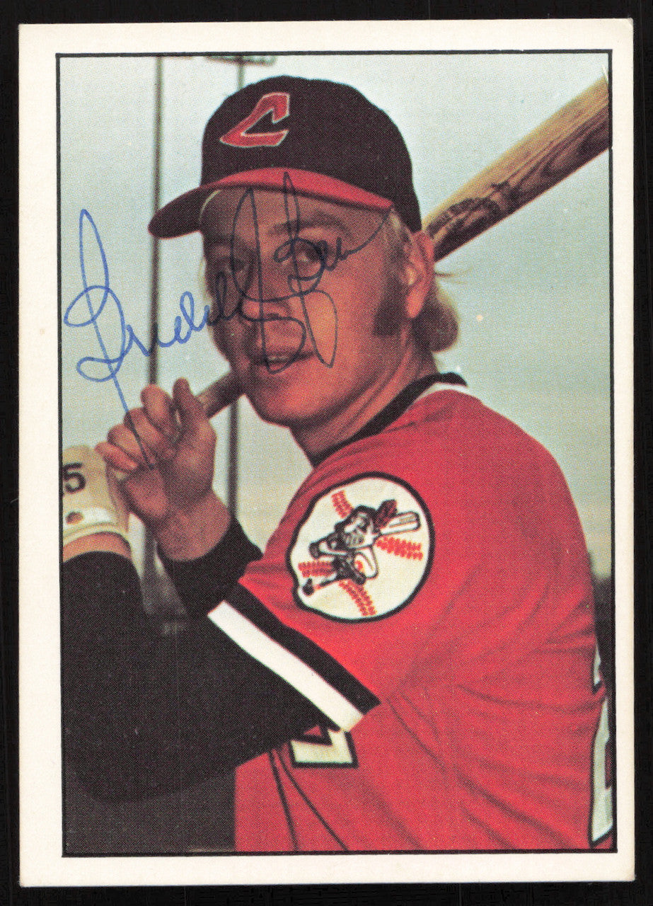 Buddy Bell Autographed 1975-76 SSPC Card #517 Cleveland Indians SKU #258751